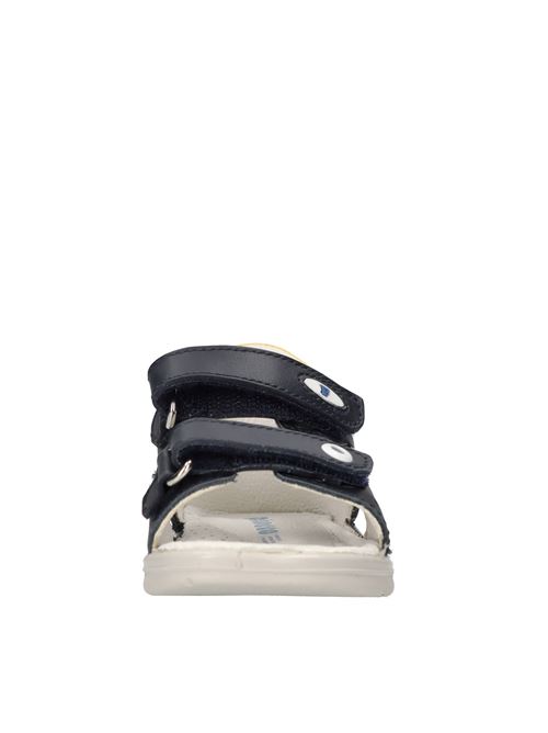 Sandali in pelle FALCOTTO | PLIRO 0011501102.01.1C67BLU-GIALLO